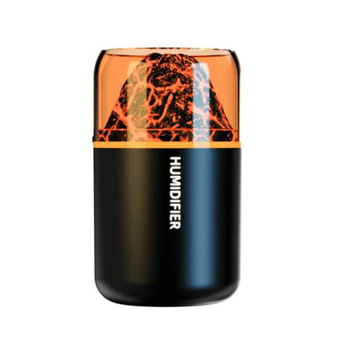 180ML Mini Humidifier USB Air Purifier Aroma Essential Oil Diffuser Creative Volcano Color Light Mist Spray for Car Home Bedroom