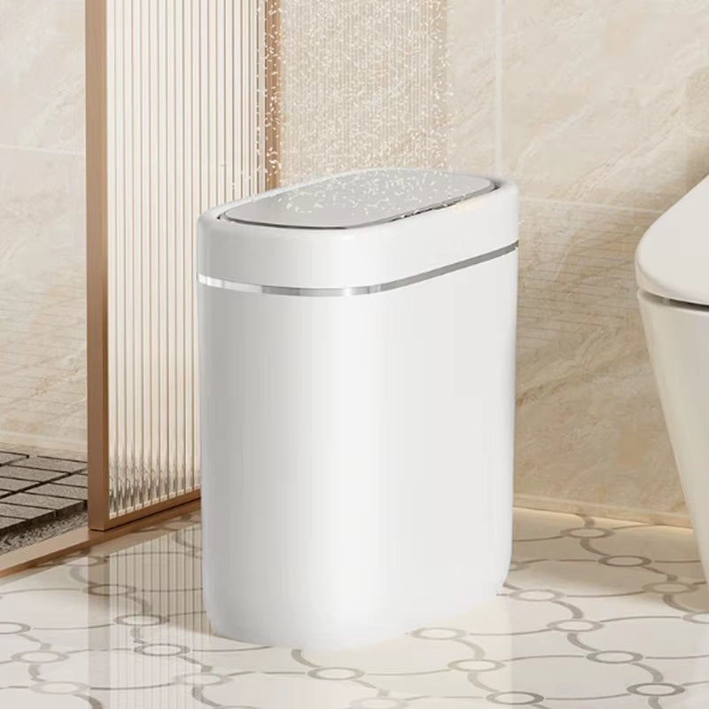 7/9L Narrow Smart Sensor Trash Can Automatic Wastebasket with Lid Desktop Trash Can Waterproof Toilet Dustbin Wastebasket