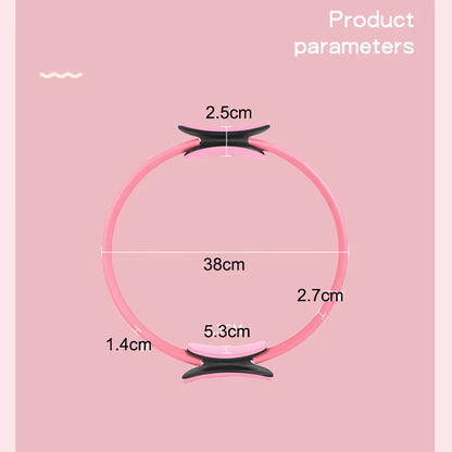 Yoga Pilates Ring Magic Circle Women Resistance Home Workout Back Thin Legs Shaping Postpartum Pelvic Floor Muscle Training