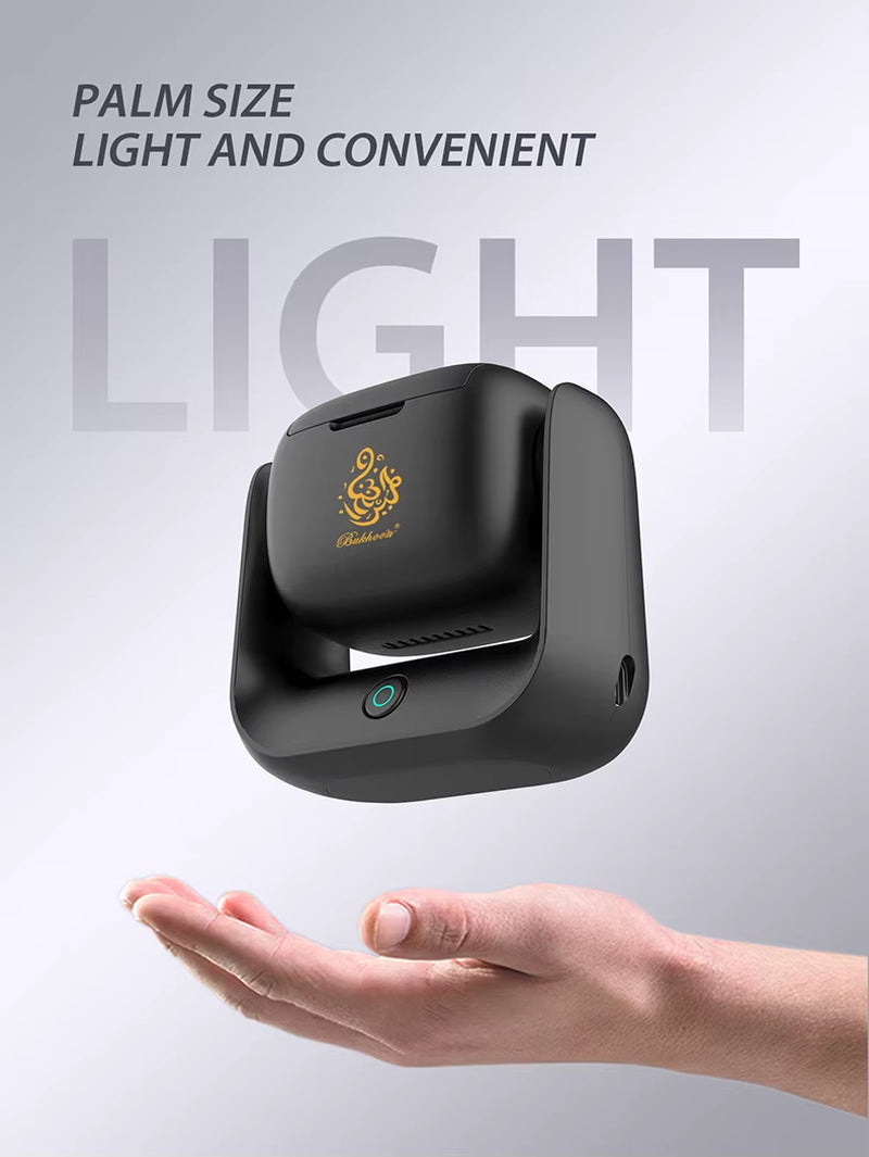 Electronic Incense Burner New Style Rotatable Aroma Machine High Quality Arabian Censer USB Rechargeable Gift Set