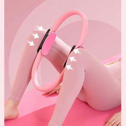 Yoga Pilates Ring Magic Circle Women Resistance Home Workout Back Thin Legs Shaping Postpartum Pelvic Floor Muscle Training