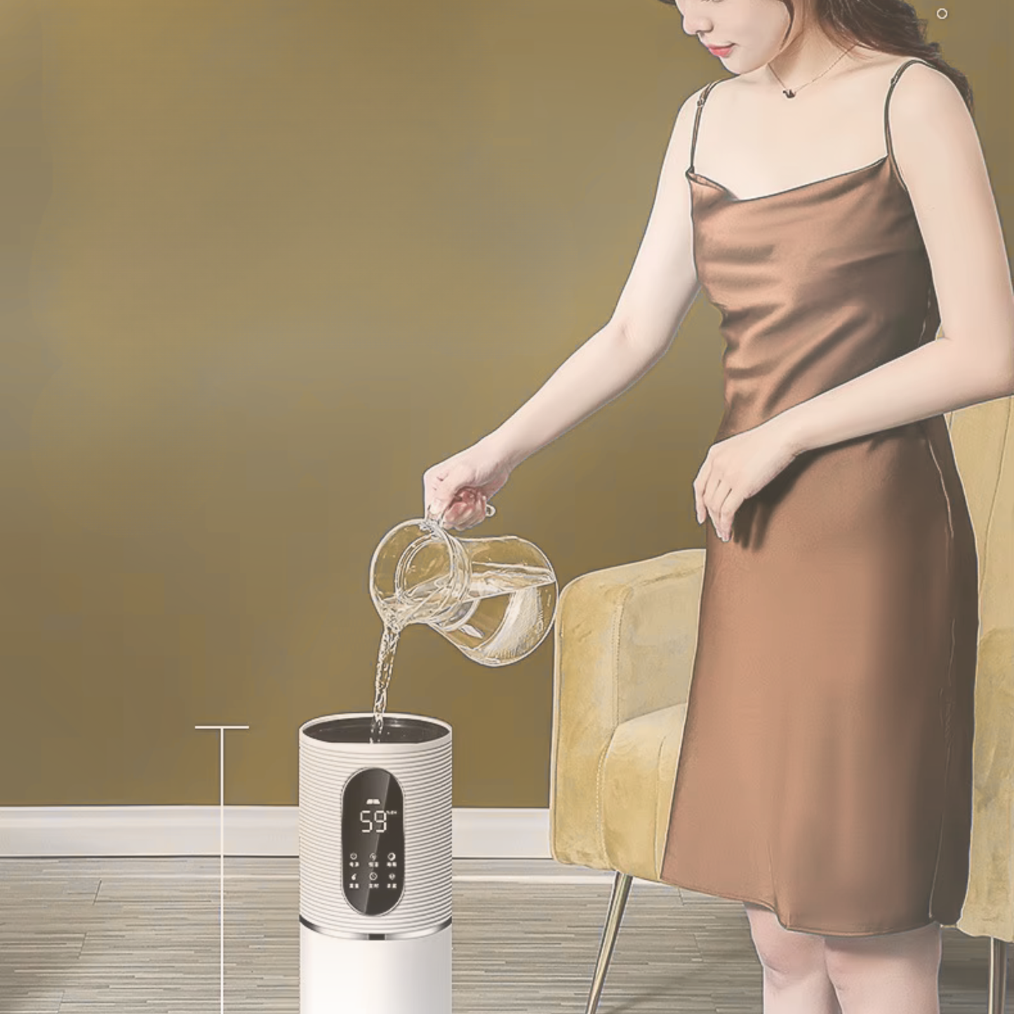 Aura Smart Air Purifier Tower