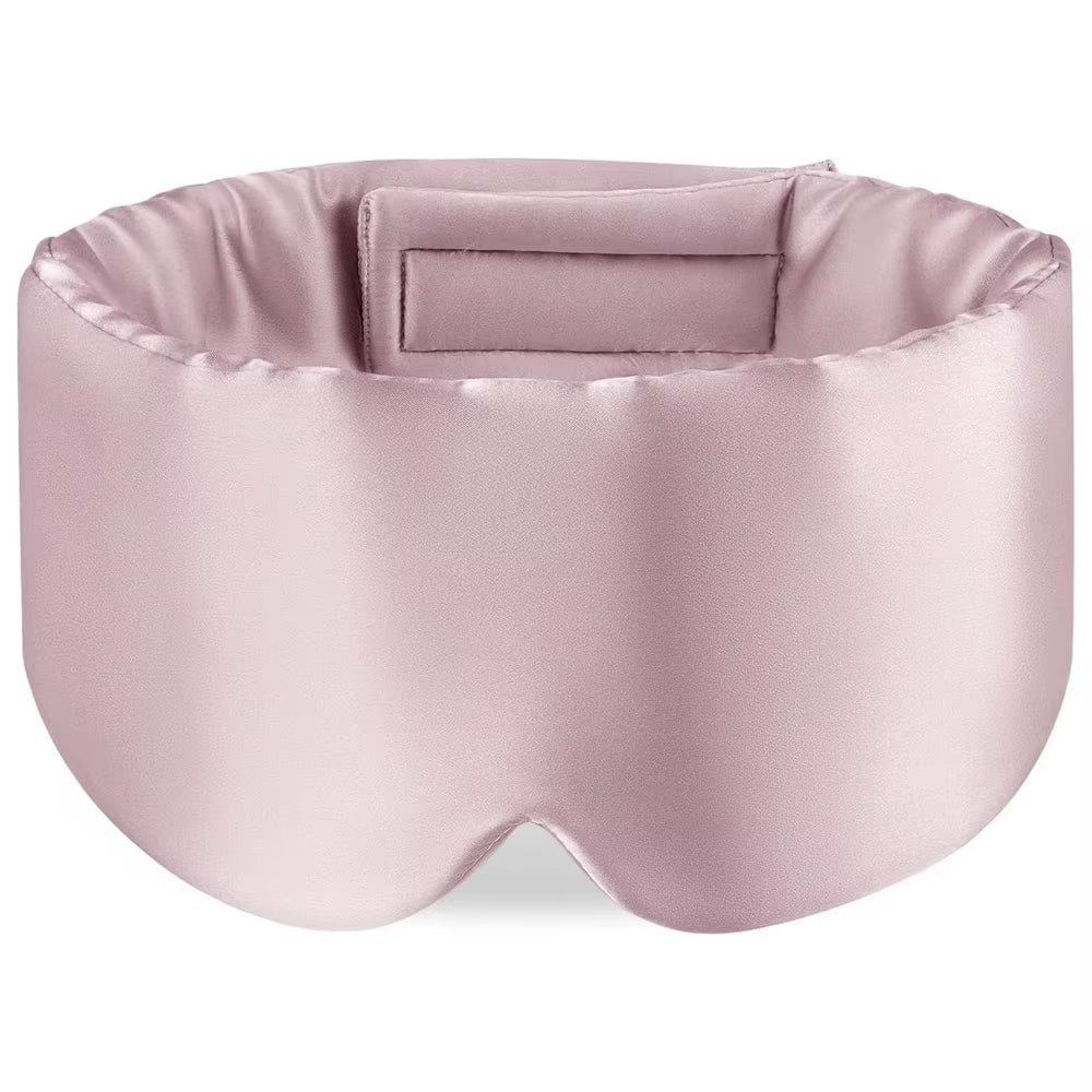 100% Mulberry Silk Sleeping Mask Eyepatch Blocking Light Eyemask Soft Padded Travel Sleeping Aid for Sleep Patch Slaapmasker