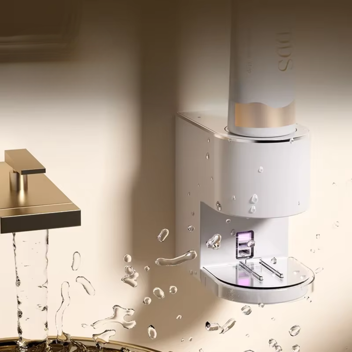 CleanPress Auto Toothpaste Dispenser