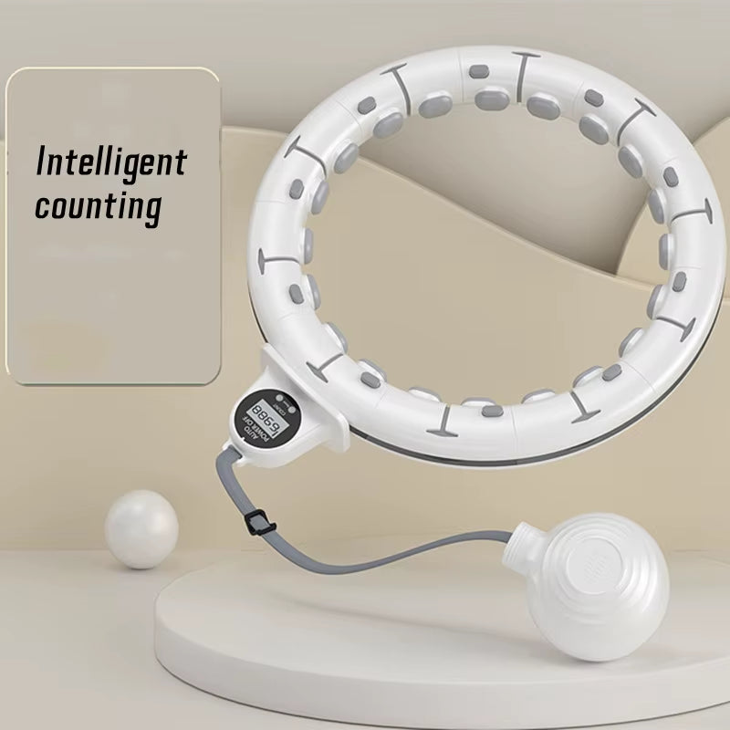 Sport Hoops, Abdominal Thin Waist, Intelligent Adjustable Massage Fitness Hoop, Home Gym, Training Weight Loss Workout Equipment