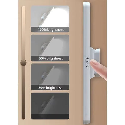 LED Makeup Mirror Light 5V USB Rechargeable Vanity Lamp Eye Protection Hanging Magnetic Desk Lamps Touch Switch Book Lights