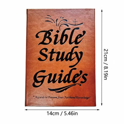 66-Page Bible Study Guide Daily Devotional Journal Scripture Quotes Religious Notebook a Yearlong Bible Study Plan for Women