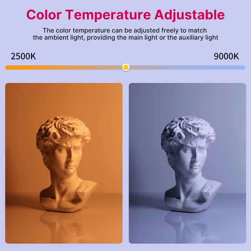 Ulanzi VL119 RGB Handheld Stick Light Wand Tube LED Video Light CRI 95+ 2500K-9000K 2000Mah Photography Lighting Fill Lamp