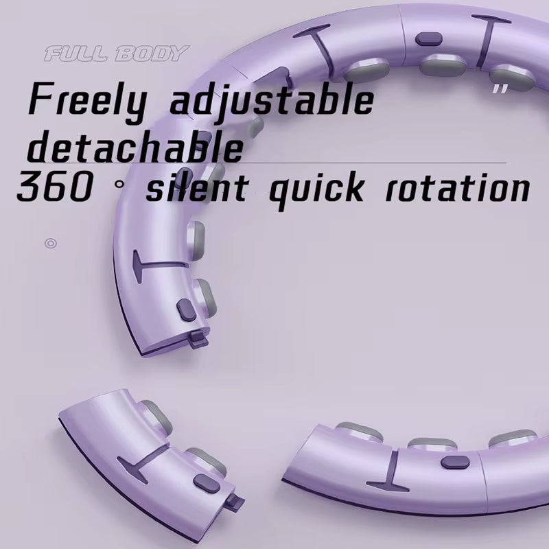 Sport Hoops, Abdominal Thin Waist, Intelligent Adjustable Massage Fitness Hoop, Home Gym, Training Weight Loss Workout Equipment