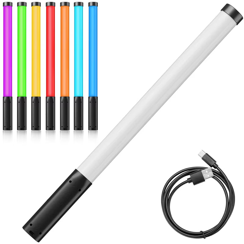 Ulanzi VL119 RGB Handheld Stick Light Wand Tube LED Video Light CRI 95+ 2500K-9000K 2000Mah Photography Lighting Fill Lamp