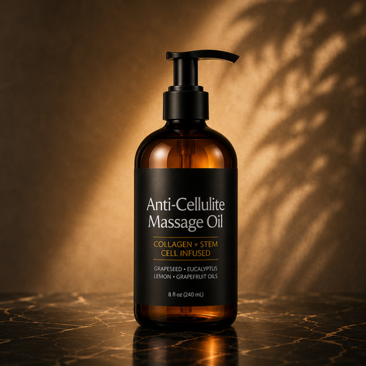 Anti-Cellulite Massage Oil – Collagen + Stem Cell