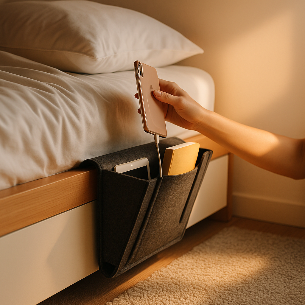 Bedside Pocket Organizer