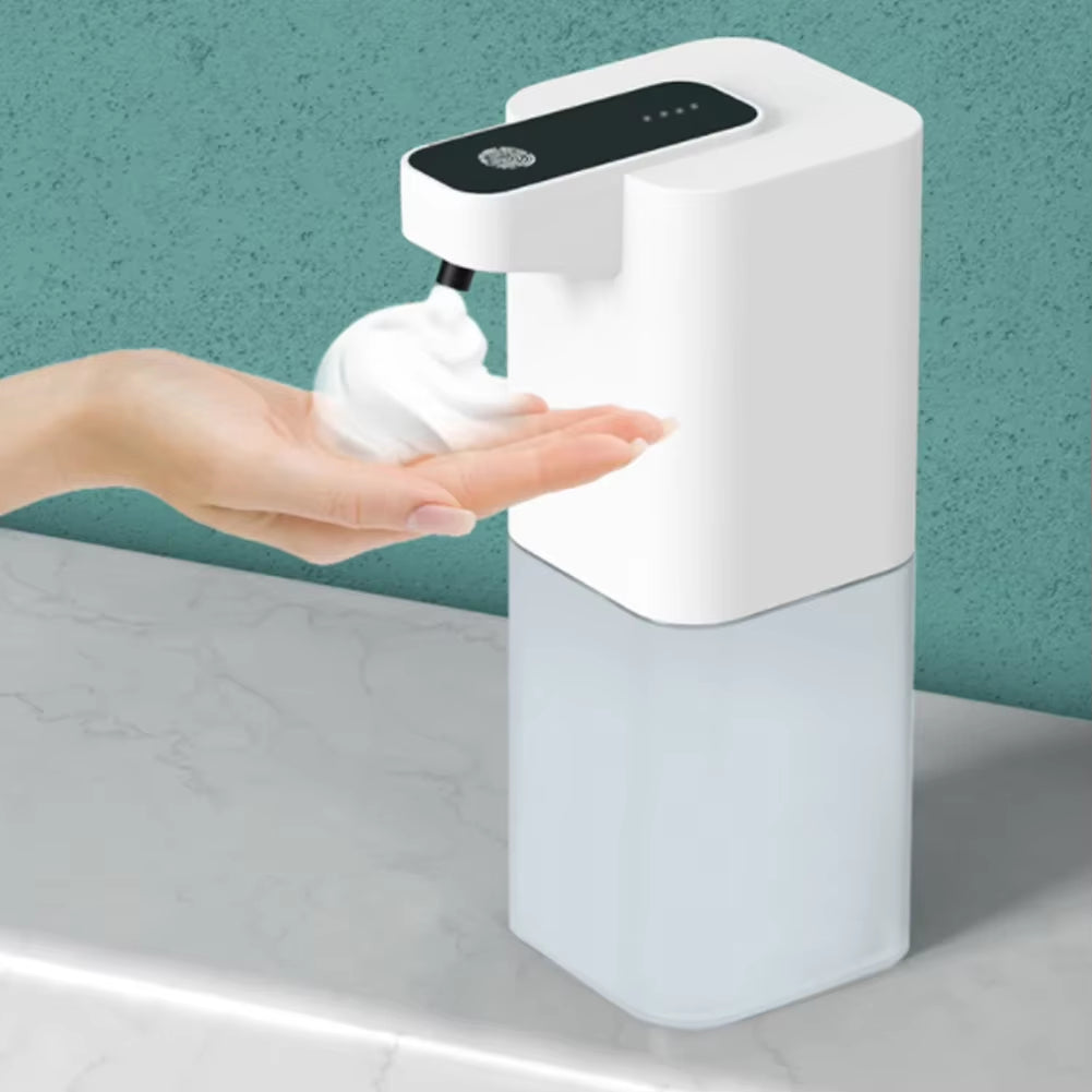 Automatic Soap Dispenser USB Rechargeable Foaming Touchless Hand Free Portable Foam Liquid Soap Dispenser for Bathroom Kitchen
