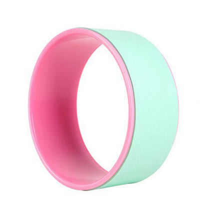 Yoga Wheel Pilates Accessories Home Gym Tool Exercise Equipment Fitness Bodybuilding Circle Muscle Massage Back Training Roller