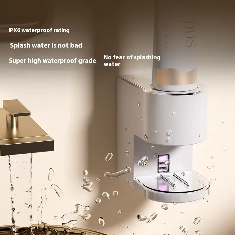 Wall Mounted Toothpaste Dispenser 6 Gear Automatic Sensor Electric Toothpaste Squeezer for Bathroom Accessories IPX6