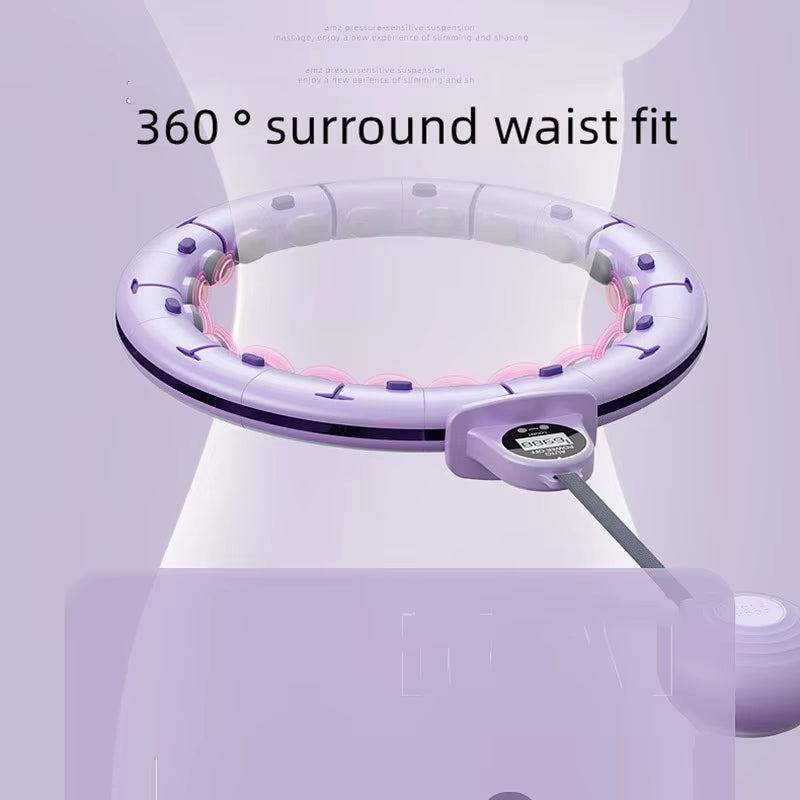 Sport Hoops, Abdominal Thin Waist, Intelligent Adjustable Massage Fitness Hoop, Home Gym, Training Weight Loss Workout Equipment