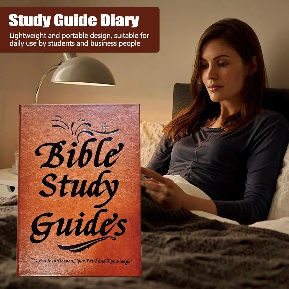 66-Page Bible Study Guide Daily Devotional Journal Scripture Quotes Religious Notebook a Yearlong Bible Study Plan for Women