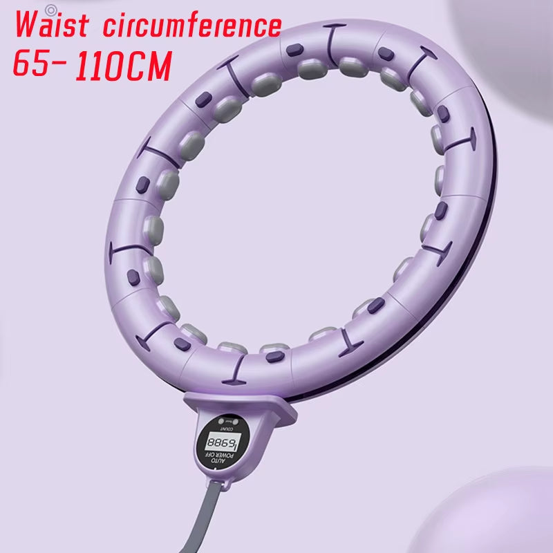 Sport Hoops, Abdominal Thin Waist, Intelligent Adjustable Massage Fitness Hoop, Home Gym, Training Weight Loss Workout Equipment