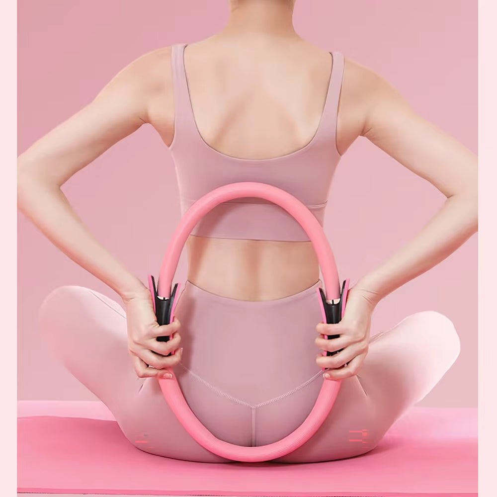 Yoga Pilates Ring Magic Circle Women Resistance Home Workout Back Thin Legs Shaping Postpartum Pelvic Floor Muscle Training