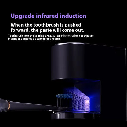 Wall Mounted Toothpaste Dispenser 6 Gear Automatic Sensor Electric Toothpaste Squeezer for Bathroom Accessories IPX6