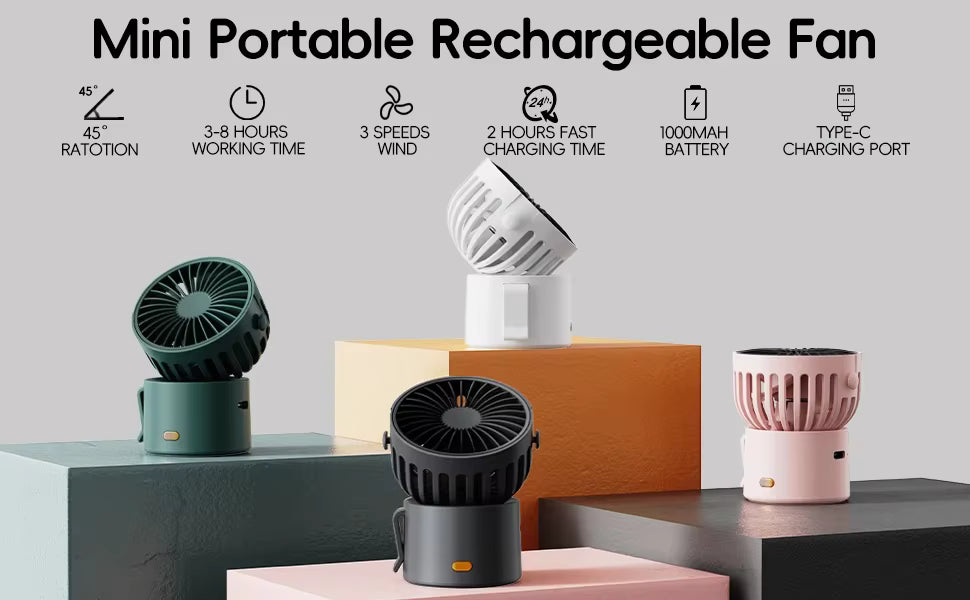 BreezeClip Personal Fan